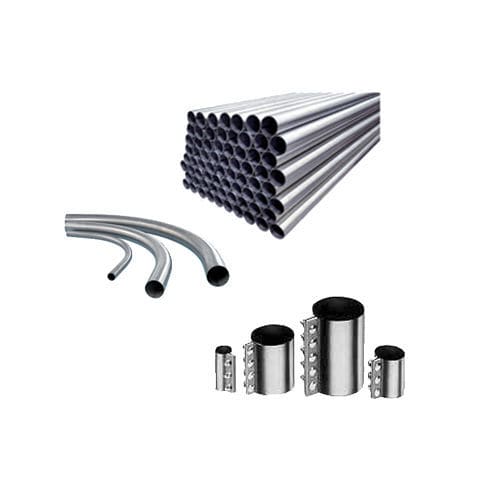 Tubo rigido per prodotto abrasivo - Air-Tec System srl - in acciaio inossidabile / in alluminio / di convogliamento