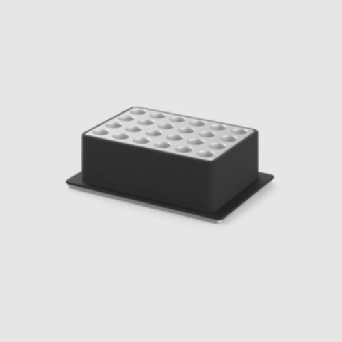 Blocco in alluminio - 991-00207 - OPENTRONS LABWORKS - per blocco riscaldante / per provette