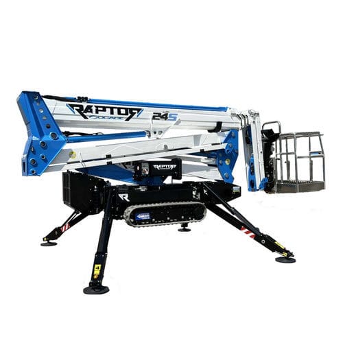 Piattaforma a ragno cingolata - Raptor 24S - SOCAGE S.r.l. - con motore diesel / multiso / compatta