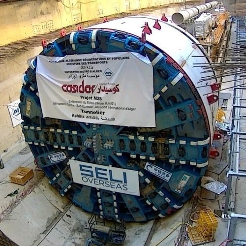 Fresa meccanica a piena sezione a pressione di terra - CREG TBM Germany GmbH