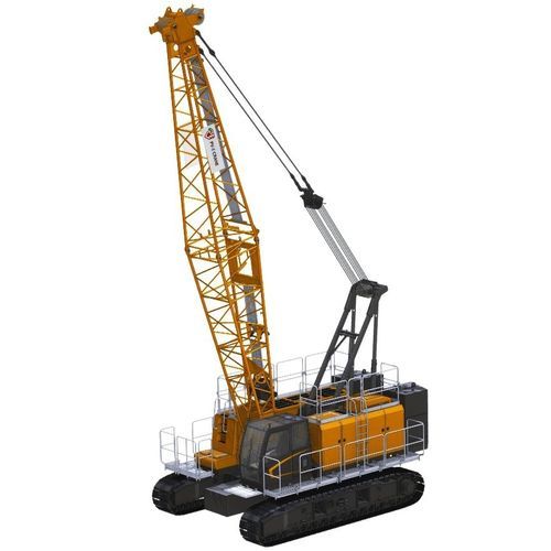 Gru cingolata - EC80 - PV-E Crane B.V. - tralicciata / per applicazioni pesanti / di sollevamento