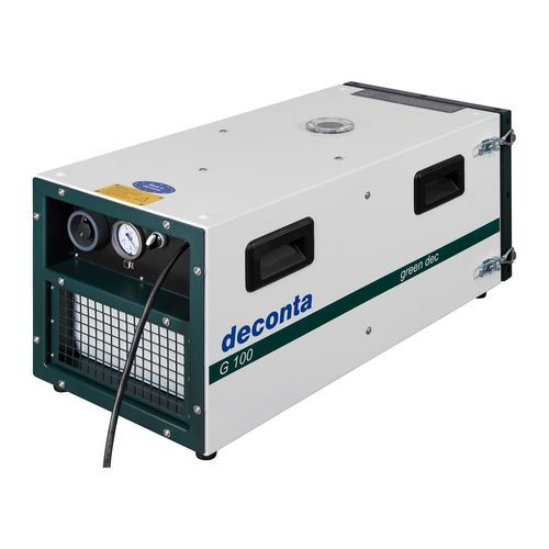 Gruppo di filtrazione di pressione - G100 - deconta GmbH - ad aria / automatico / HEPA