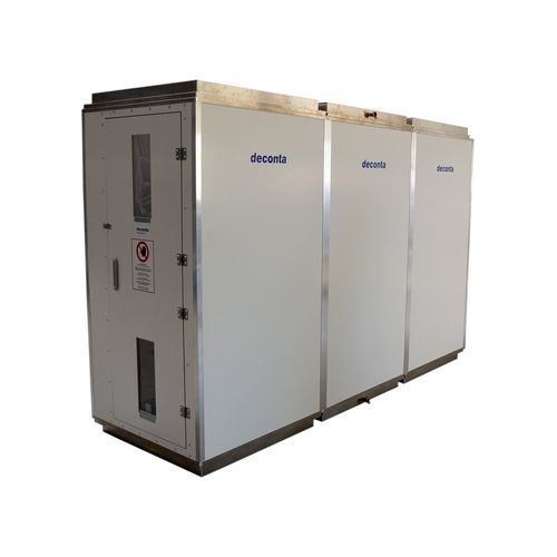 Doccia di sicurezza da terra - smart + - deconta GmbH - ad aria / di decontaminazione