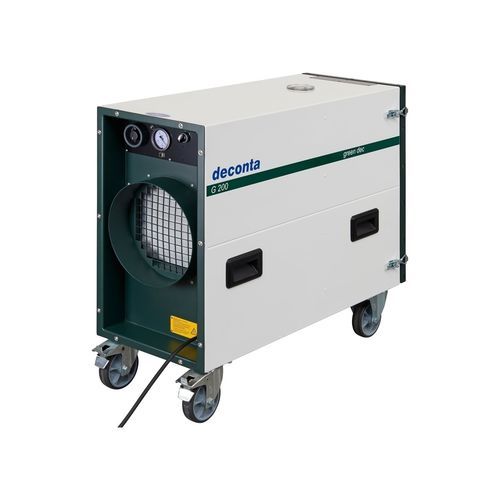 Gruppo di filtrazione di pressione - G200 - deconta GmbH - ad aria / automatico / HEPA