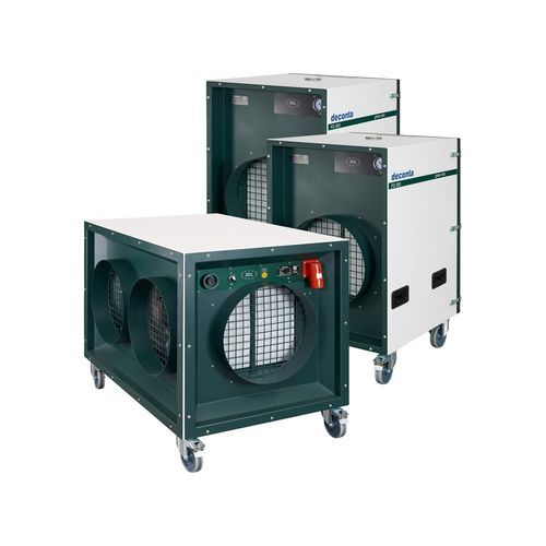 Gruppo di filtrazione di pressione - G500 - deconta GmbH - ad aria / automatico / HEPA