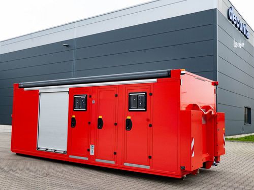 Contenitore di stoccaggio - Decon P - deconta GmbH - di sicurezza / da laboratorio / in alluminio