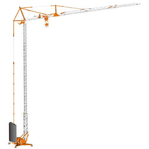 Gru a bandiera telescopica - GX 251 - F.B. F.lli Butti S.r.l. - per macchina da cantiere / di sollevamento
