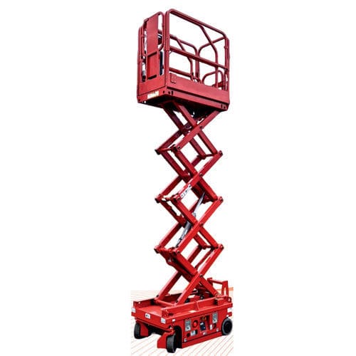 Piattaforma elevatrice a forbice su ruota - S65-7EZ - Rothlehner Arbeitsbühnen GmbH - semovente / completamente elettrica / per uso in interni ed esterni
