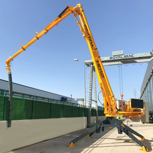 Braccio di distribuzione per calcestruzzo tipo ragno - HD12 - Royal Makine Sanayi Ticaret Limited Sirketi
