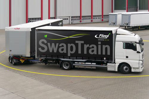 Camion da trasporto - Fliegl Fahrzeugbau GmbH - con motore a combustione / diesel