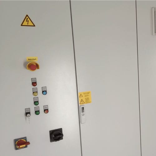 Armadio elettrico di comando - Sauter GmbH Elektrotechnik-Automation - per cantiere