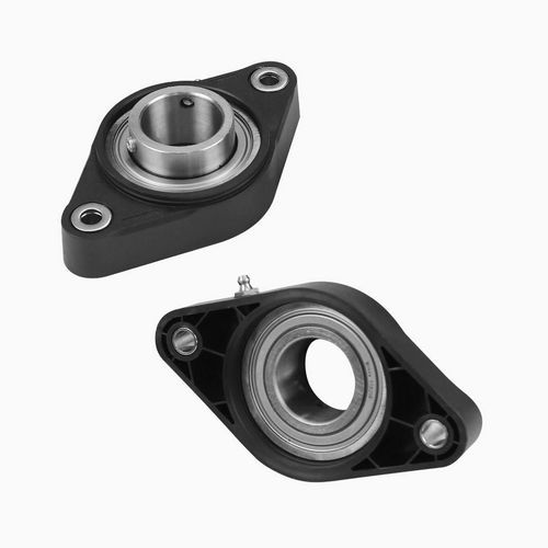 Supporto per cuscinetto in poliammide - P801 series - Movexii - in acciaio inox / in ottone / in acciaio cromato