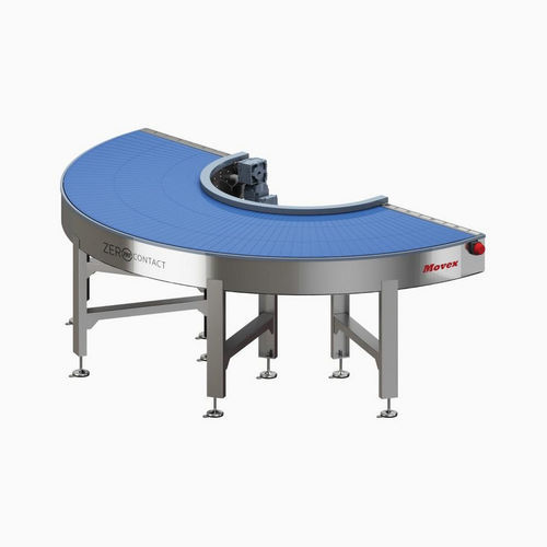 Trasportatore modulare - P-W9 series - Movexii - curvo / da trasporto / per cemento