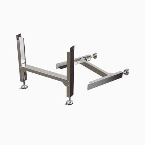 Supporto per nastri trasportatori - P-W series - Movexii - in acciaio inossidabile / modulare / a pavimento