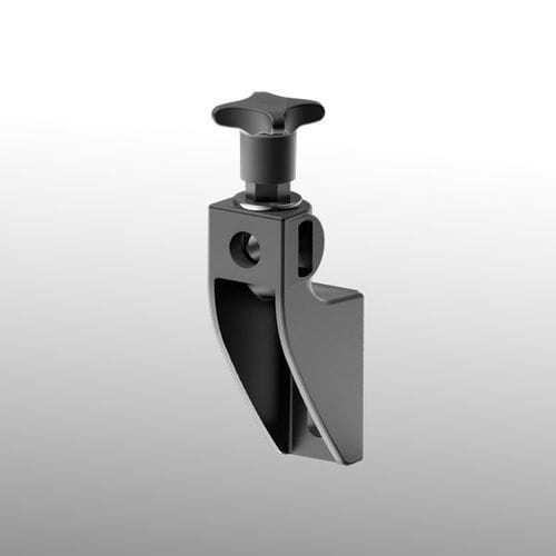 Supporto forarotaie - 557 series - Tecom - in acciaio inossidabile