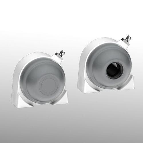 Supporto di albero con piastre - UCPA/C series - Tecom - in NBR / in acciaio inossidabile / in ottone nichelato
