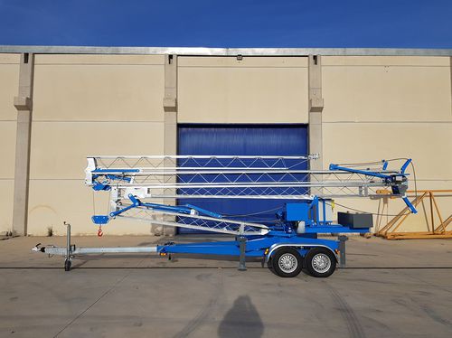 Gru automontante - MiDi - MiDi CRANES by EURO CRANE - mobile / per facciate di edifici / per subappalto