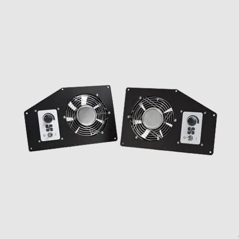 Ventilatore assiale - ME8110 - Wabtec Corporation - di circolazione di aria / DC / con motore brushless