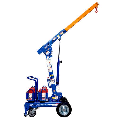 Mini gru mobile - MFC 750 series - Norbert Wienold GmbH - telescopico / con braccio / di sollevamento