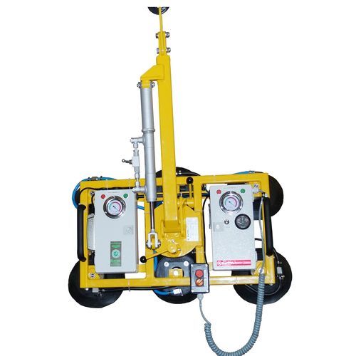 Ventosa di sollevamento per lastra di vetro - DSK2-12V - Norbert Wienold GmbH - elettrica / a batteria / rotativa