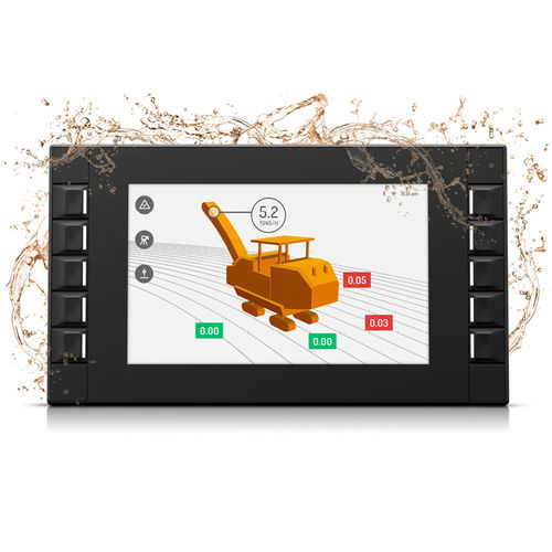 Panel PC con touch screen multitouch - CCpilot V710 - CrossControl AB - con touchs creen capacitivo PCAP / con retroilluminazione a LED / IPS LCD