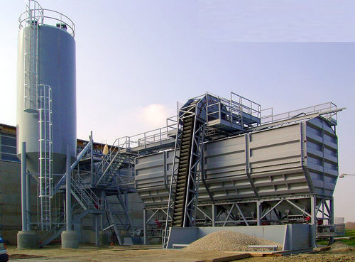Centrale di betonaggio stazionario - CSE spol. s.r.o. - continuo