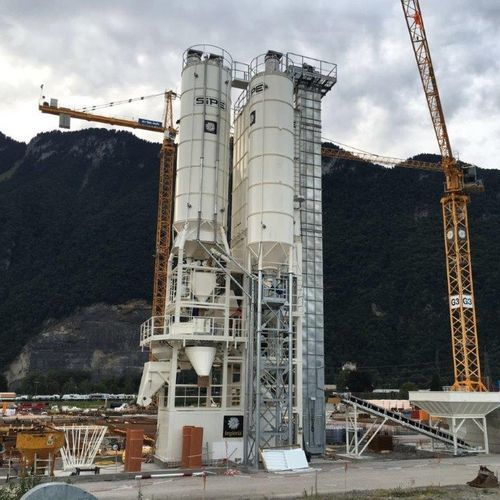 Silo amovibile - CST S.r.l. - per cemento / per costruzioni / per calcestruzzo