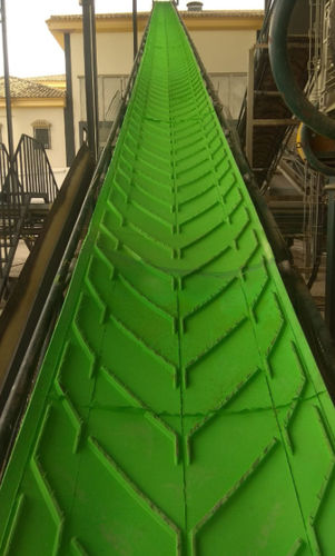 Cinghia piatta - CVBtech Conveyor belt technologies - in gomma / per profilati / industriale