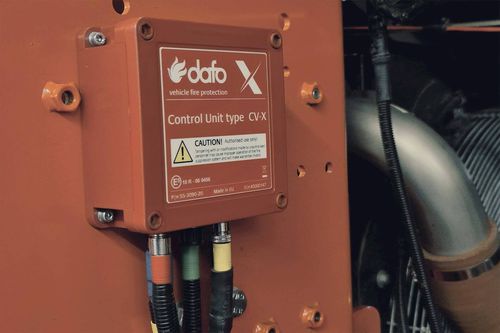 Unità di controllo di sicurezza - CV-X - Dafo Vehicle Fire Protection AB - intelligente
