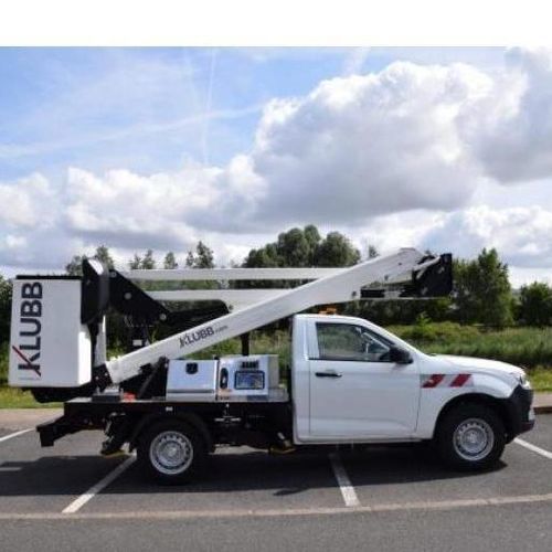 Piattaforma telescopica mobile - KAT42L - KLUBB - su autotelaio / diesel / da esterno