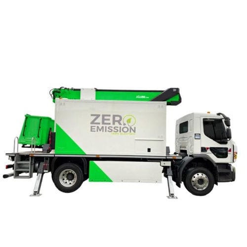 Piattaforma telescopica mobile - Xtenso 4&reg; - KLUBB - su autotelaio / elettrica / con alimentazione a batteria