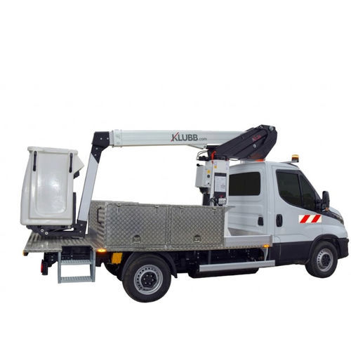 Piattaforma di lavoro aerea montata su camion - KL26 GAZ - KLUBB - a gas naturale / per uso in esterni / multiso