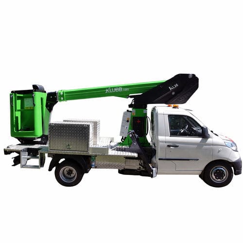 Piattaforma telescopica mobile - KL26 NP6 - KLUBB - su autotelaio / a benzina / elettrica