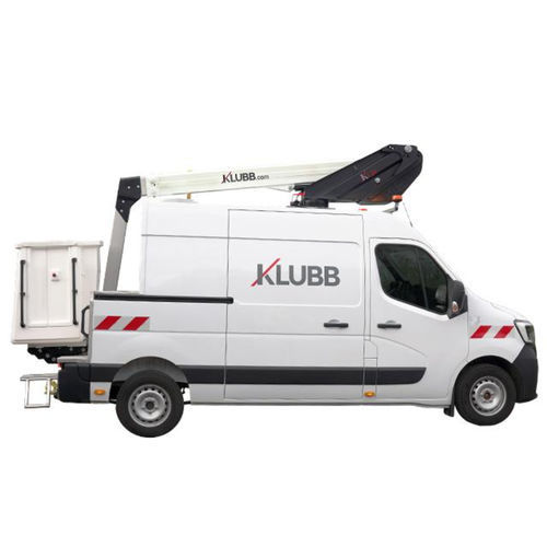Piattaforma di lavoro aerea montata su furgone - KL26 - KLUBB - idraulica / per cantiere / per uso esterno