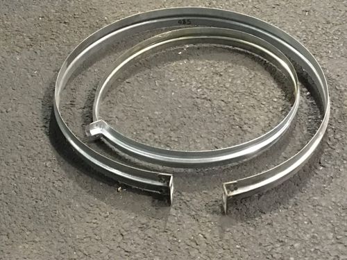 Fascetta stringitubo secondo specifiche - GIRARDEAU SAS - a vite / per tubo di scappamento / per condotto d'aria