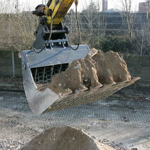 Benna vagliatrice - Dappen Werkzeug & Maschinenbau GmbH - per escavatori / a 6 denti