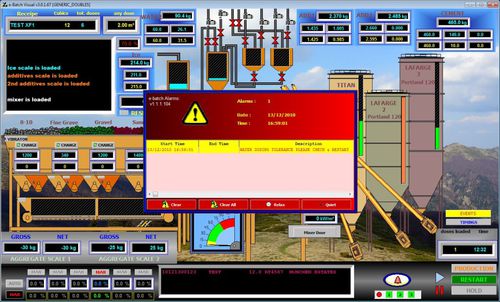 Software di regolazione - e-Batch Concrete - DEDOUSSIS ENGINEERING LTD. - di gestione produzione / SCADA / per reportistica