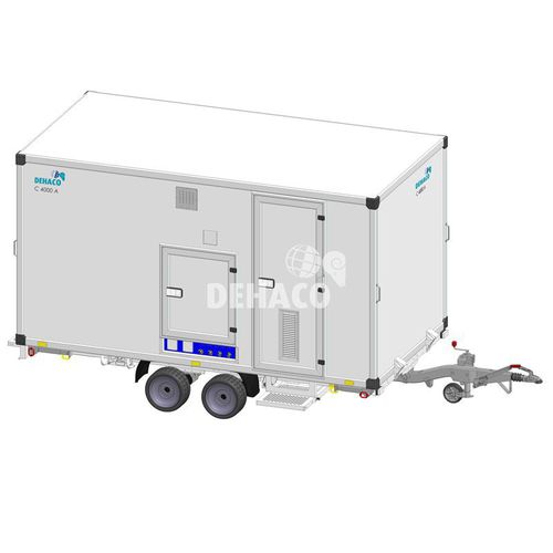 Unità di decontaminazione d'acqua - C4000 E - Dehaco B.V. - al perossido d'idrogeno / mobile
