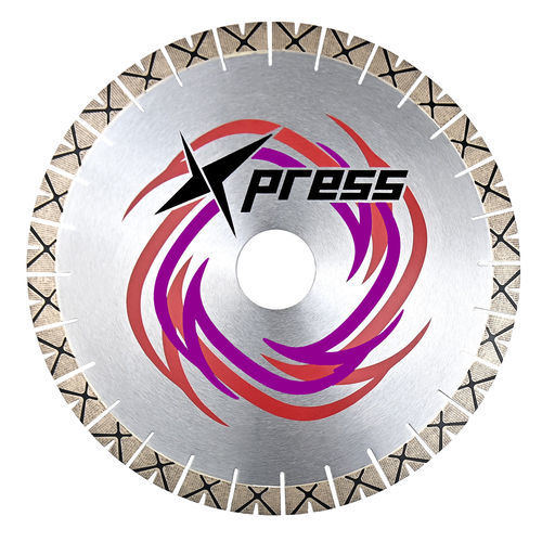 Lama per sega diamantata - Volcano Xpress XG - Diatop Sama Co. - circolare / per granito / a dentatura fine