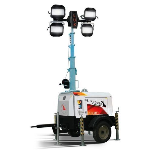 Torre faro LED - LUX M11 MAX - LUXTOWER - Branch of M.E.TA. Srl - con motore diesel