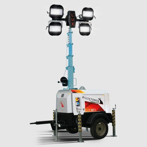 Torre faro LED - LUX M11 - LUXTOWER - Branch of M.E.TA. Srl - con motore diesel