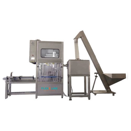 Tappatrice avvitatrice automatica - Flex Line - lineare / per bottiglie / per l'industria agroalimentare