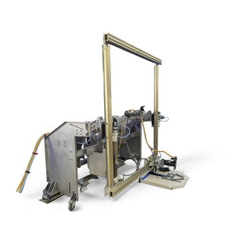 Sistema di sospensione per segatrice - BRAUN Rückbautechnologien GmbH - su rotaia