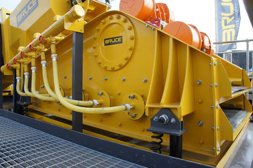 Vaglio per lavaggio - Bruce Engineering - per cantiere di costruzione / ad alti carichi / in acciaio inossidabile