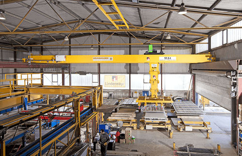 Carroponte di processo per l'industria della fonderia - Brunnhuber Krane GmbH - per l'industria siderurgica / per l'industria della carta