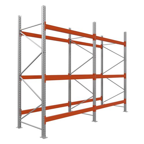 Scaffalatura per pallet - W.S. Worldwide Shelving GmbH - per magazzino di stoccaggio / regolabile / modulare