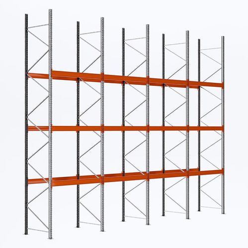 Scaffalatura per pallet - W.S. Worldwide Shelving GmbH - per magazzino di stoccaggio / regolabile / modulare