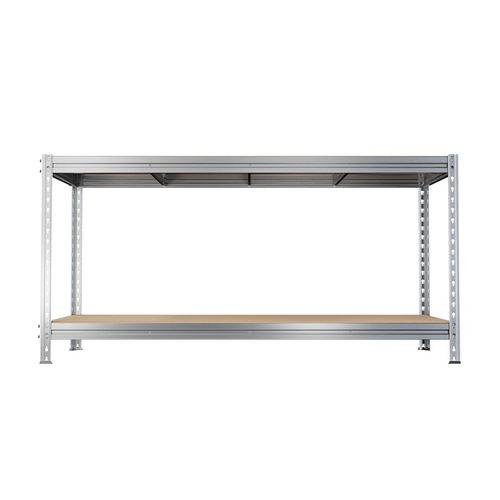 Banco da lavoro in acciaio - W.S. Worldwide Shelving GmbH - per garage / per assemblaggio / modulare