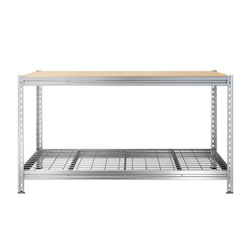Banco da lavoro in acciaio - W.S. Worldwide Shelving GmbH - per garage / per assemblaggio / per carichi pesanti