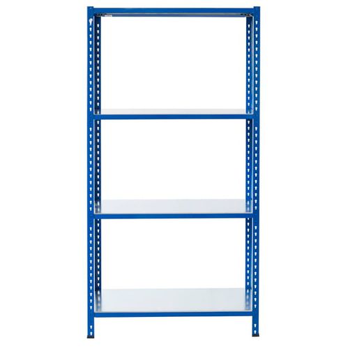 Scaffalatura per magazzino di stoccaggio - W.S. Worldwide Shelving GmbH - con ripiani / dinamica / regolabile